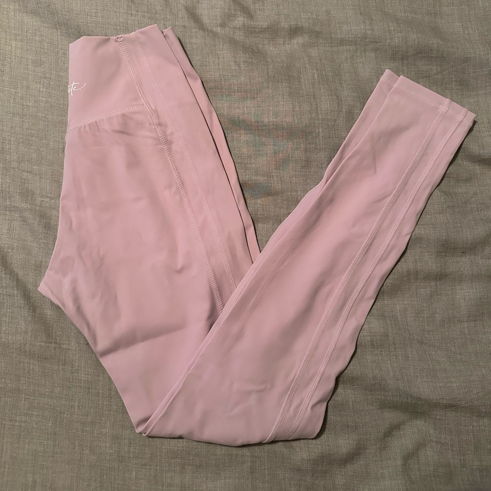 Alphalete pink Pulse Surge leggings